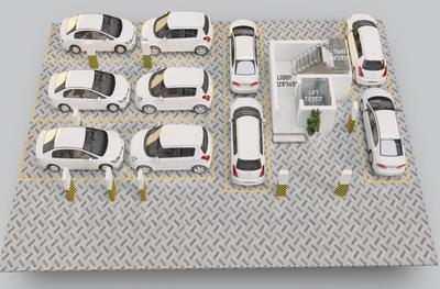 Opera Skyline Skyline Cluster Plan for ground Floor 1