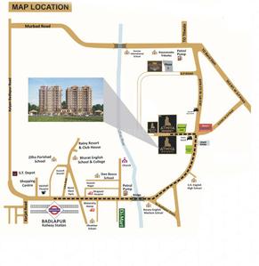 Project Image of 395.0 - 890.0 Sq.ft 1 RK Apartment for buy in Akshar Atmiya Heights