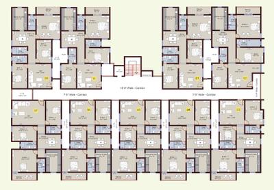 Project Image of 1831.0 - 2975.0 Sq.ft 3 BHK Apartment for buy in Sree Dakshas Nefeli
