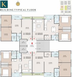 Project Image of 377.92 - 654.66 Sq.ft 1 BHK Apartment for buy in Nawab Heritage