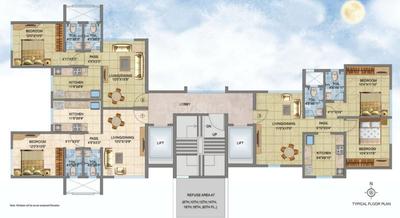 Project Image of 690.0 - 985.0 Sq.ft 1 BHK Apartment for buy in DV Fressia Heights