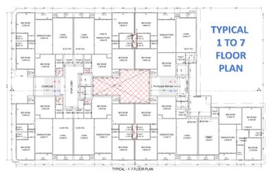 Project Image of 810.85 - 892.22 Sq.ft 3 BHK Apartment for buy in Shraddha Seven Floora