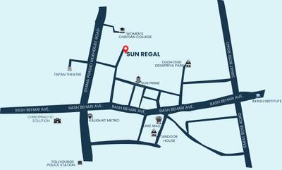 Project Image of 0.0 - 904.0 Sq.ft 2 BHK Apartment for buy in Sun Regal