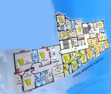 Project Image of 928.0 - 2025.0 Sq.ft 2 BHK Apartment for buy in Vaishali Apartment