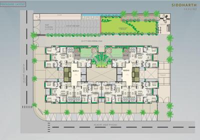 Project Image of 1142.37 - 1527.83 Sq.ft 3 BHK Apartment for buy in Shree Siddharth Skyline
