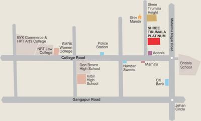 Project Image of 682.0 - 687.0 Sq.ft 2 BHK Apartment for buy in Roongta Shree Tirumala Platinum Apartment