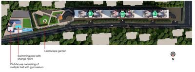 Project Image of 1050 Sq.ft 2 BHK Apartment / Flat for sale in Magarpatta City for Rs. 11500000