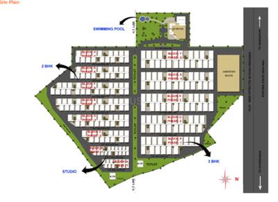 Project Image of 602.0 - 2294.0 Sq.ft 2 BHK Apartment for buy in Satya Sri Vanam Green Homes