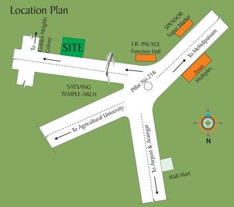 Project Image of 0.0 - 1335.0 Sq.ft 3 BHK Apartment for buy in Swagath Delight