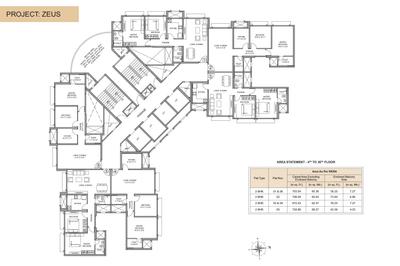 Project Image of 492.0 - 1620.0 Sq.ft 1 BHK Apartment for buy in The Arena Hiranandani Fortune City