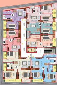 Project Image of 540.0 - 1050.0 Sq.ft 1 BHK Apartment for buy in Escon Dream Height 2