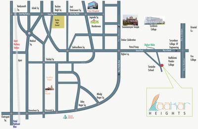 Project Image of 911.0 - 1233.0 Sq.ft 2 BHK Apartment for buy in Aakar Heights Wing B