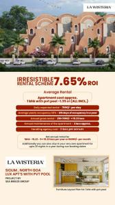 Project Image of 1150.0 - 1750.0 Sq.ft 1 BHK Apartment for buy in La Wisteria