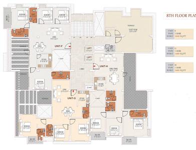 Project Image of 1380.0 - 1840.0 Sq.ft 3 BHK Apartment for buy in Percept Raushni Heights