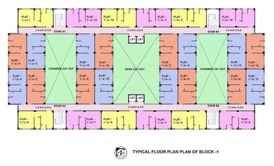 Project Image of 466.0 - 932.0 Sq.ft 1 BHK Apartment for buy in BGA Amrita Abashan 2