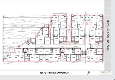 Project Image of 504.72 - 561.12 Sq.ft 2 BHK Apartment for buy in Kudrat Pushpak Residency 2