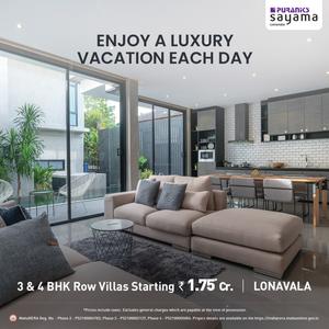 Project Image of 1624.0 - 2043.0 Sq.ft 3 BHK Villa for buy in Puraniks Sayama 