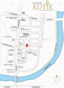 Palm Radhe Kutir Location Plan 1