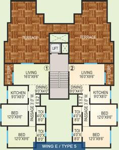 Project Image of 685.0 - 1265.0 Sq.ft 1 BHK Apartment for buy in Agarwal Vrindavan Township