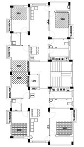 Project Image of 896.25 - 1003.5 Sq.ft 3 BHK Apartment for buy in RB Associates Minerva Enclave