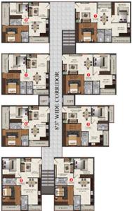 Project Image of 1045.0 - 4135.0 Sq.ft 2 BHK Apartment for buy in Sterling Orchids Block A And B
