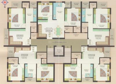 Project Image of 406.23 - 530.45 Sq.ft 1 BHK Apartment for buy in Shreenathji Residency