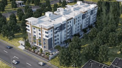 AV Hyma Residency Elevation 1