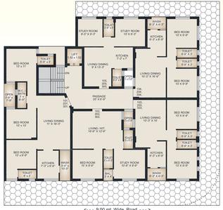 Project Image of 265.0 - 713.0 Sq.ft 1 RK Apartment for buy in Shree Ram Complex