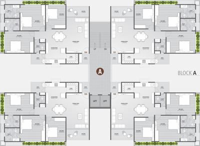 Project Image of 703.0 - 1094.0 Sq.ft 2 BHK Apartment for buy in Shree Hari Sahaj Prime