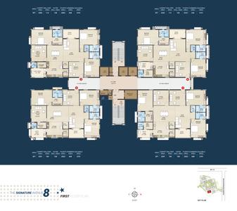 Project Image of 1497 Sq.ft 3 BHK Apartment / Flat for sale in Yendada for Rs. 13500000