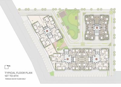 Project Image of 857.35 - 870.59 Sq.ft 3 BHK Apartment for buy in Arkiton Luxe