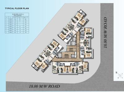 Project Image of 410.21 - 596.11 Sq.ft 1 BHK Apartment for buy in Sanghvi S3 Skyrise