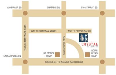 Project Image of 1050.0 - 1087.0 Sq.ft 2 BHK Apartment for buy in Crystal Apartment