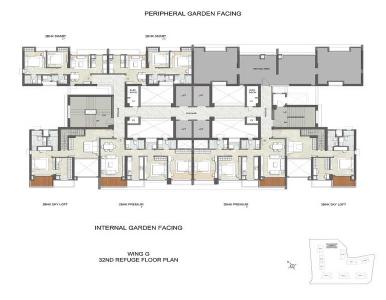 Project Image of 615.0 - 957.0 Sq.ft 2 BHK Apartment for buy in Kalpataru Sector 5 Wing C