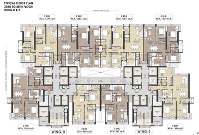 Project Image of 850 Sq.ft 2 BHK Apartment / Flat for sale in Girgaon for Rs. 46000000