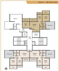 Project Image of 295.58 - 660.0 Sq.ft 1 BHK Apartment for buy in Bhumiraj Hills