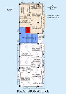 Project Image of 800.0 - 2200.0 Sq.ft 2 BHK Apartment for buy in Firstbliss Raaj Signature