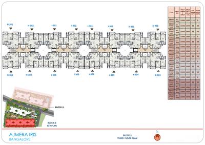 Project Image of 860.0 - 1090.0 Sq.ft 2 BHK Apartment for buy in Ajmera Iris