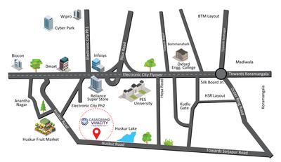 Project Image of 3097.0 - 3820.0 Sq.ft 4 BHK Apartment for buy in Casagrand Vivacity