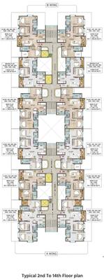 Project Image of 893.0 - 1286.0 Sq.ft 2 BHK Apartment for buy in Jay Sai Pride
