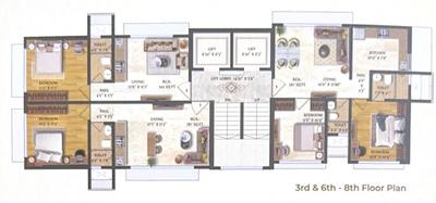 Project Image of 343.0 - 744.0 Sq.ft 1 BHK Apartment for buy in Seecons Harshvardhan