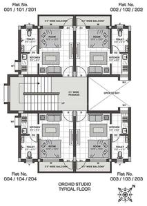 Project Image of 208.0 - 1252.0 Sq.ft Studio Studio Apartment for buy in Pushkar Orchid Greens Phase I
