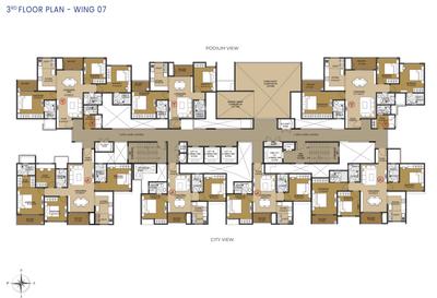 Project Image of 1097.0 - 4131.0 Sq.ft 2 BHK Apartment for buy in Northern Lights By Puravankara KVN
