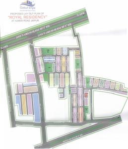 Gokul Kripa Royal Residency Plots Layout Plan 4
