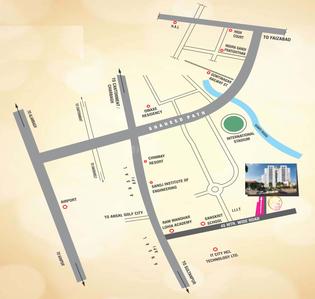 Project Image of 940.0 - 1958.0 Sq.ft 2 BHK Apartment for buy in Eiffel Vivassa Estate Phase 1