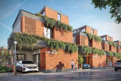 Krishvi E Villas Elevation 3