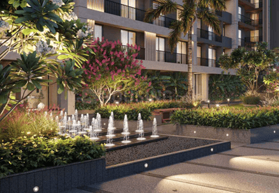 Project Image of 648.42 - 895.77 Sq.ft 2 BHK Apartment for buy in Ang Kiran Concord Towers