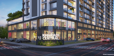 Project Image of 756.0 - 1319.0 Sq.ft 2 BHK Apartment for buy in VJ Palladio Kharadi Central Phase 2