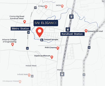 Project Image of 420.0 - 845.18 Sq.ft 1 BHK Apartment for buy in Sai Elegance