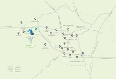 Project Image of 1631.06 - 10451.43 Sq.ft Residential Plot Plot for buy in APSUJA Charvitha Meadows